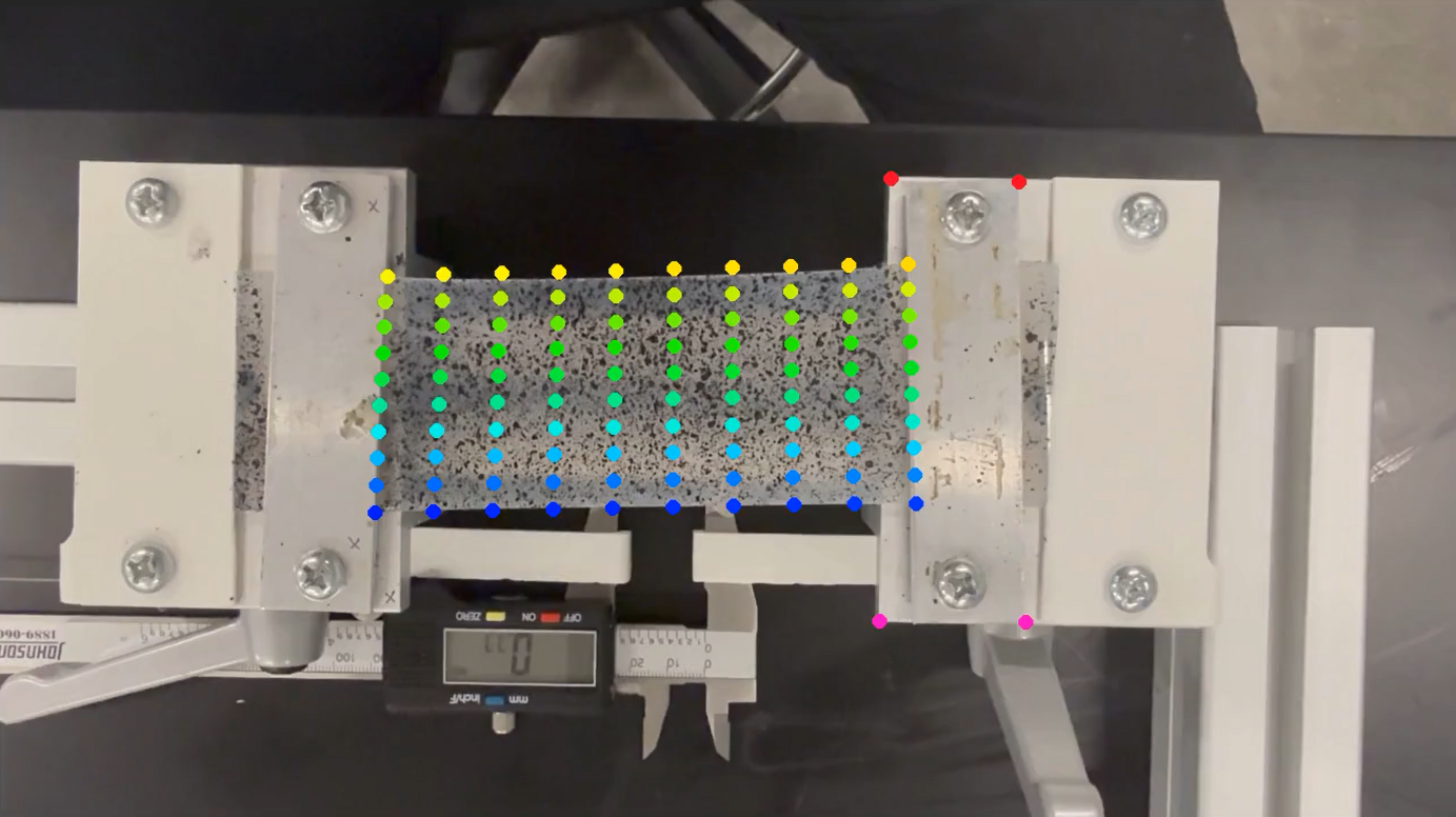 Moving video &mdash; tracked points