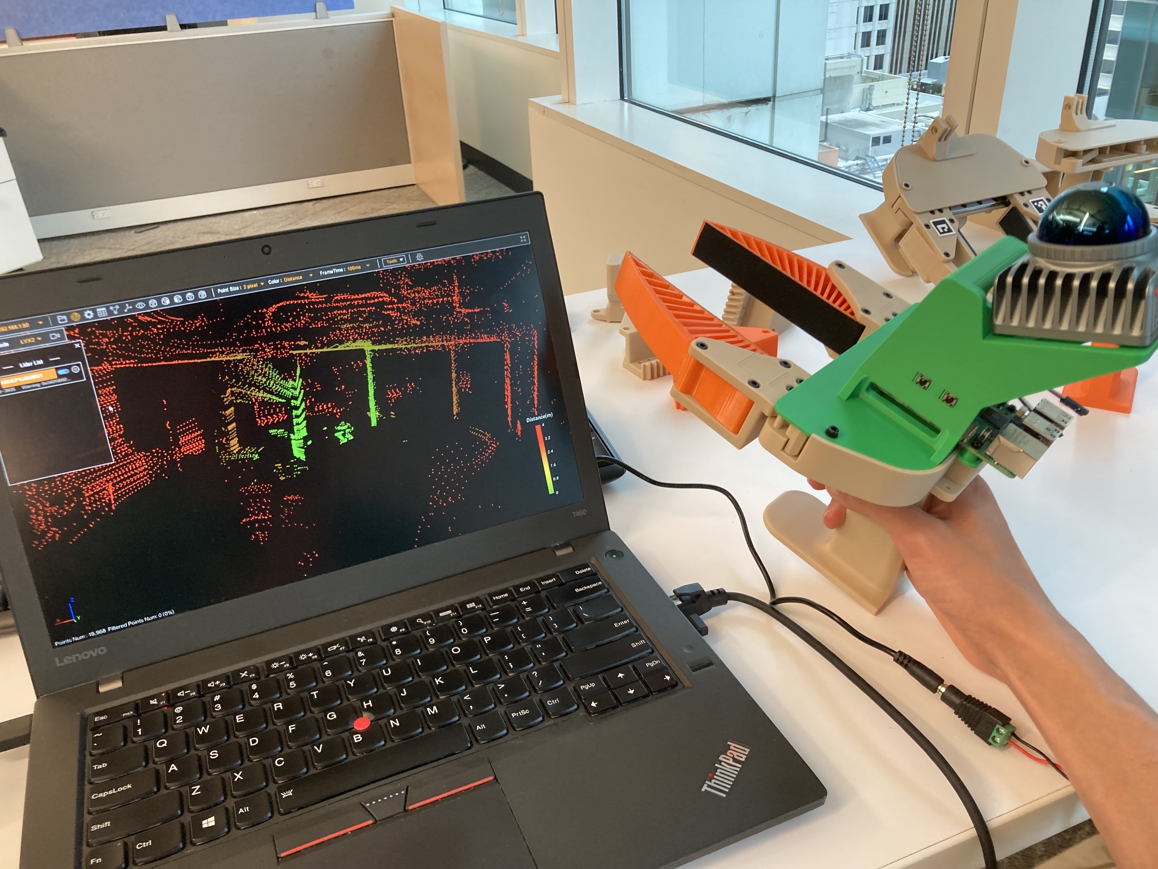 Mid-360S LiDAR visualization