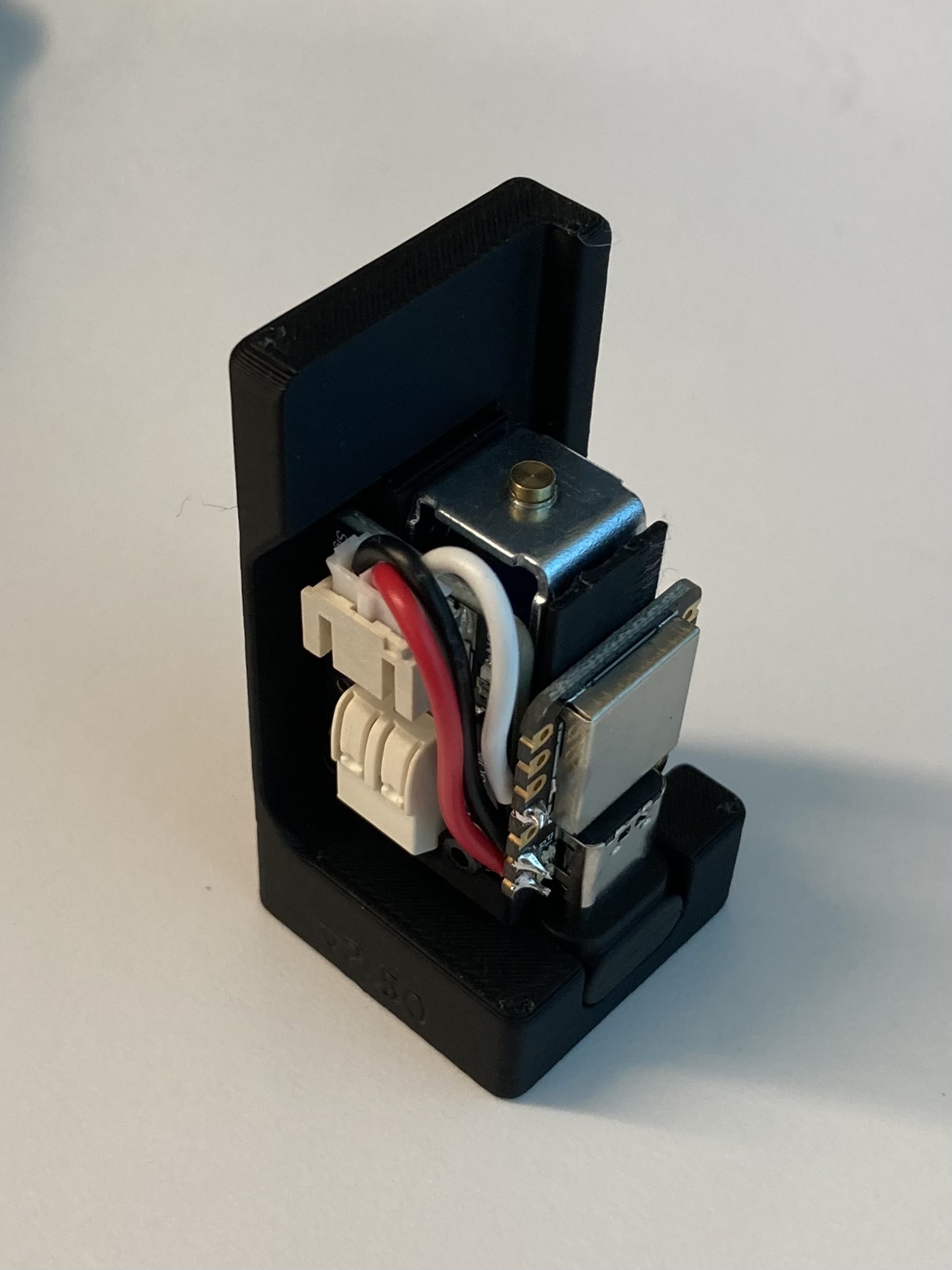 Interior of USB Clawd